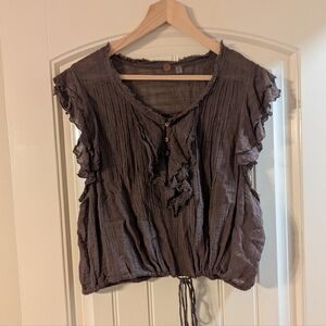 Naya Peasant Blouse By Free People